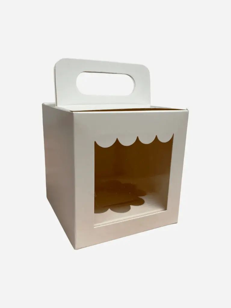 [1CUP VC] Caja 1 Cupcake Blanco