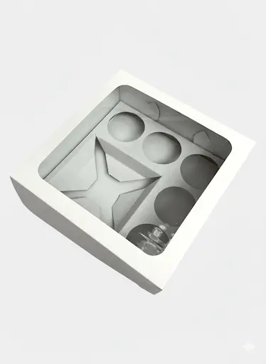 [Box Degustación Blanco Liso] Caja Bento Cake  (Blanco liso)